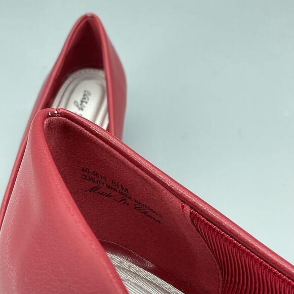 NEW Easy Spirit Women’s Waive Dress Heels Red Size 8.5M - Picture 5 of 10